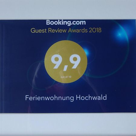 Ferienwohnung Hochwald Nonnweiler Buitenkant foto